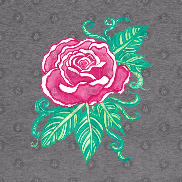 Pink Rose by emmakin.art@gmail.com